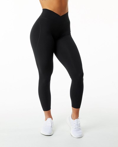 Black Alphalete All-Purpose Legging | 60892-FDWA