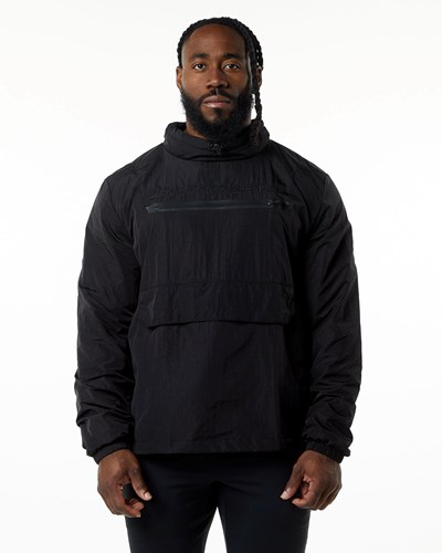 Black Alphalete All-Purpose Pullover | 42160-XIRV
