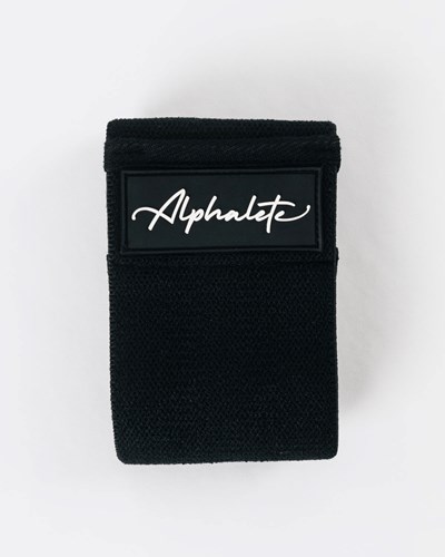 Black Alphalete Alphalete Glute Band | 52607-XRUG