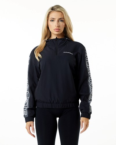 Black Matter Alphalete Woven Performance Jacket | 25309-PVUW