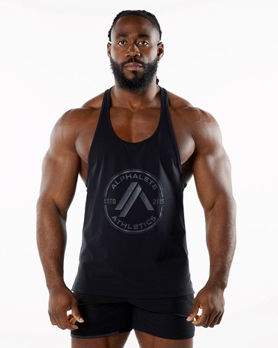 Blackout Alphalete Fitted Performance Stringer | 58793-OURG