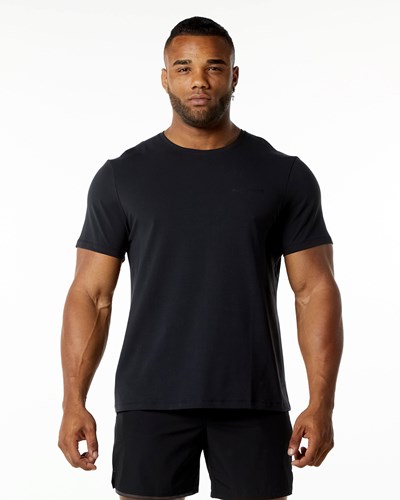 Blackout Alphalete Relaxed Fit Tee | 91306-AKEG