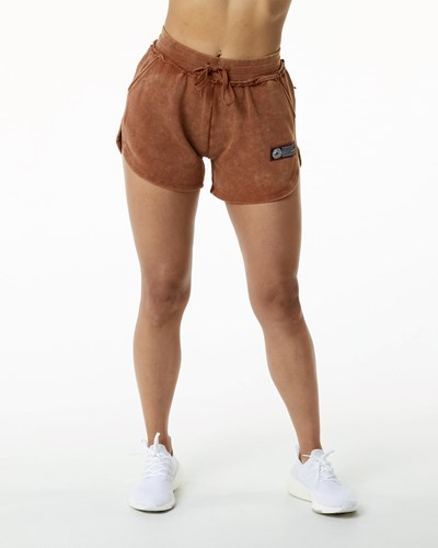 Bloodstone Alphalete Heavyweight Washed Terry Short | 02753-KJBV