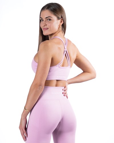 Bloom Alphalete Medium-Impact Seamless Sports Bra | 25408-CTOP