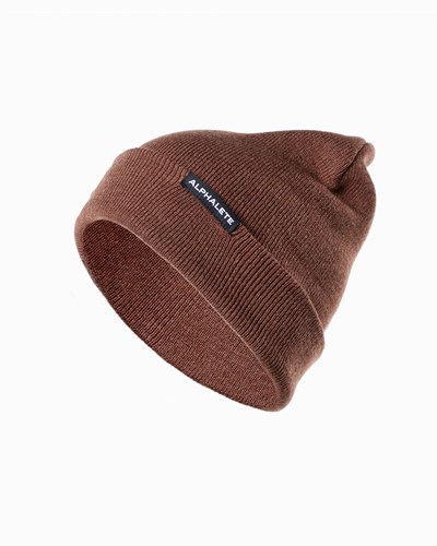 Bourdeaux Alphalete Cotton Knit Beanie | 70643-IXKR