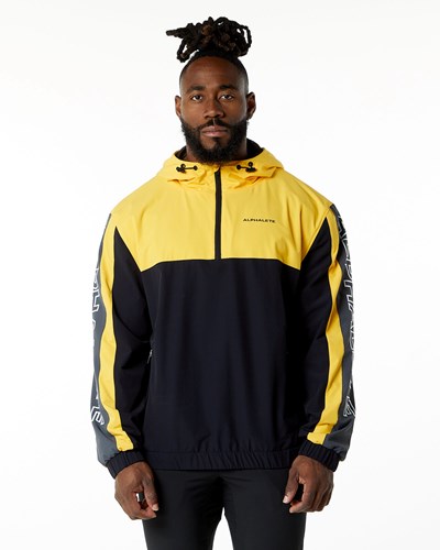 Bumblebee Alphalete Woven Performance Jacket | 82395-BETQ