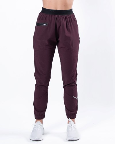 Burgundy Alphalete Woven 4-Way Stretch 28" Pant | 78253-NWGH