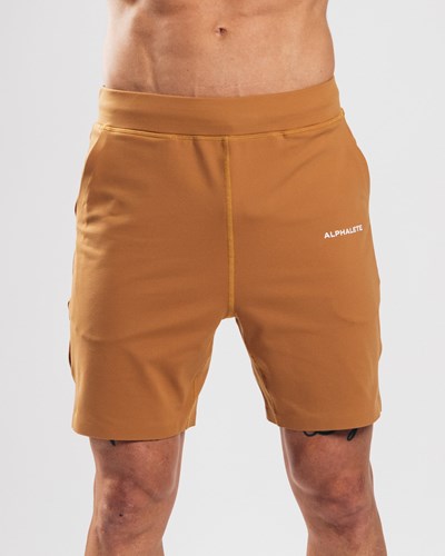 Camel Alphalete 4-Way Stretch 8" Short | 34971-MZJB