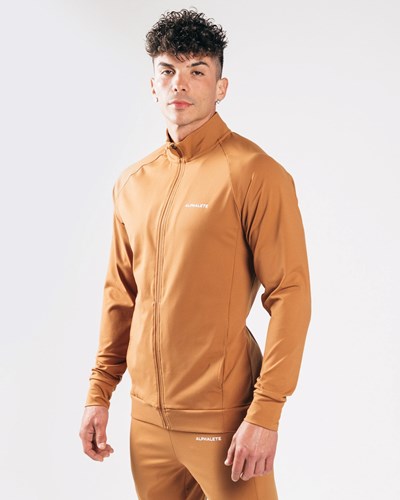 Camel Alphalete 4-Way Stretch Track Jacket | 24138-VAYU