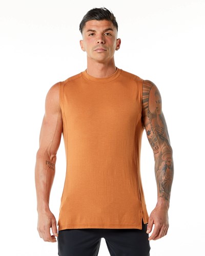 Camel Alphalete High-Neck Premium Tank | 76418-ATUZ
