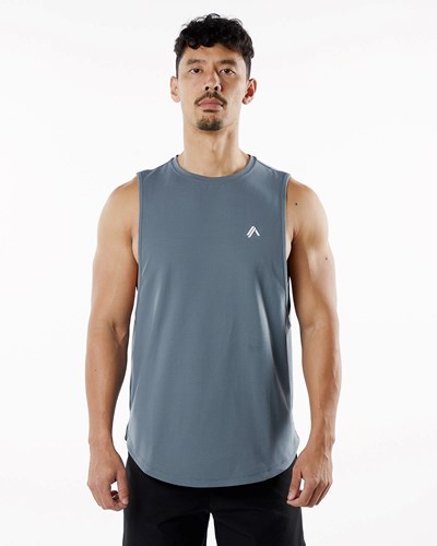 Carbon Alphalete Fitted Performance Tank | 43750-XDNY