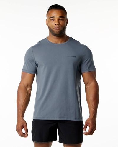 Carbon Alphalete Relaxed Fit Tee | 63290-SEBF