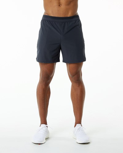 Charcoal Alphalete Woven Training Short | 28716-CBQV