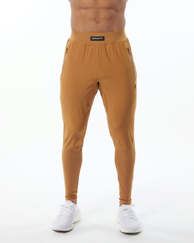 Chestnut Alphalete Woven 4-Way Stretch 29" Pant | 95871-BQNF