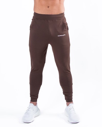 Coffee Alphalete 4-Way Stretch Jogger | 51480-TMVS