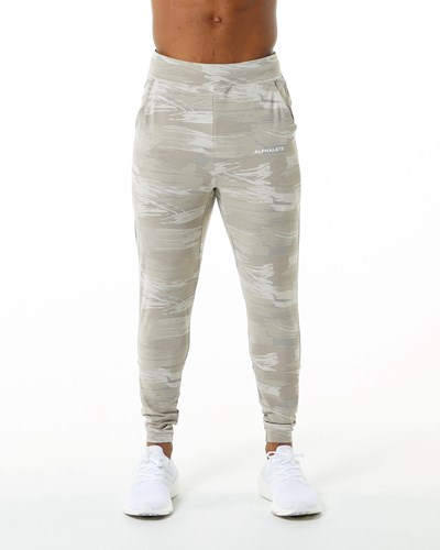 Desert Canvas Camo Alphalete 4-Way Stretch Jogger | 97206-DBTG