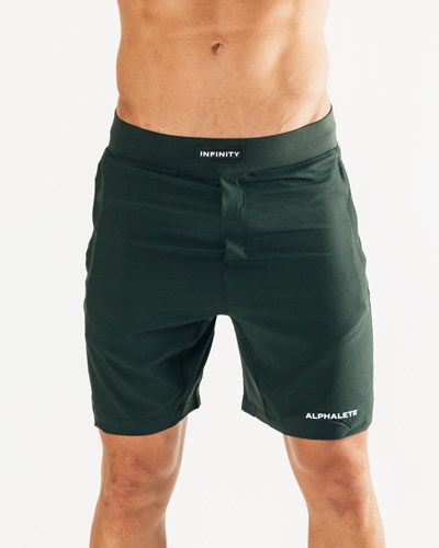 Forest Alphalete Woven 4-Way Stretch 7" Short | 13258-SZTV