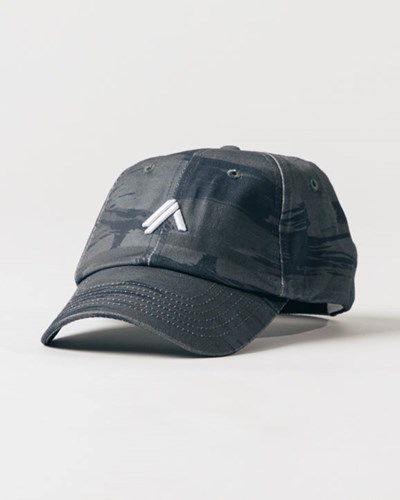 Grey Camo Alphalete Adjustable Cap | 08217-NMIW