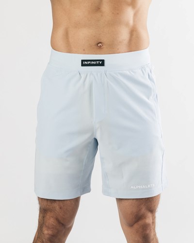 Halogen Blue Alphalete Woven 4-Way Stretch 7" Short | 27814-IGQC