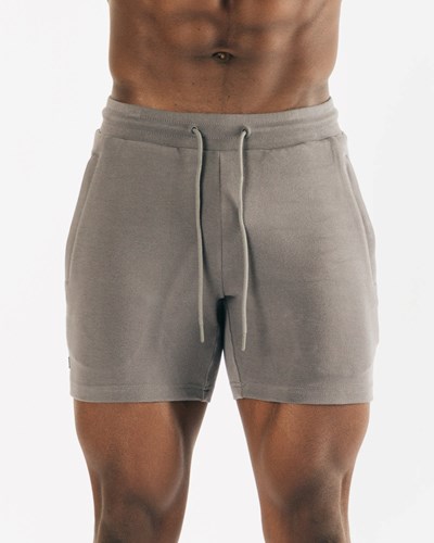 Iron Ore Alphalete Fitted Single-Brushed 7" Short | 72168-SIHU
