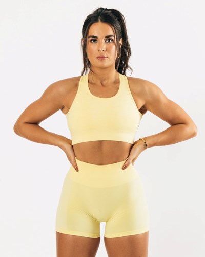 Lemonade Alphalete High-Impact Seamless Sports Bra | 63901-GWQS