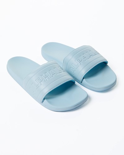 Light Blue Alphalete Slides | 79618-EJAF