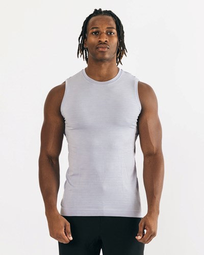 Light Purple Alphalete High Performance Seamless Tank | 16790-ONVL