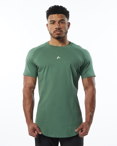 Luxury Green Alphalete High Performance Tee | 79806-JCPD