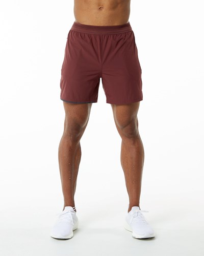 Merlot Alphalete Woven Training Short | 79620-FOPS