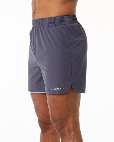 Muted Purple Alphalete Woven Training Short | 68503-TCPY