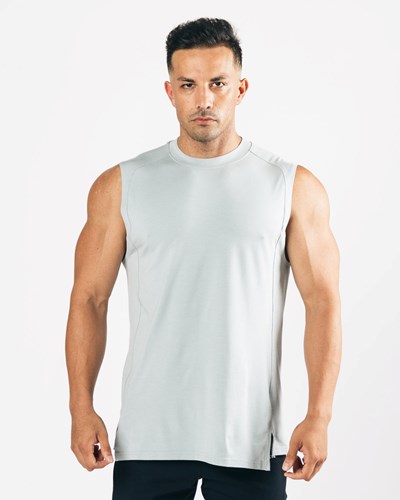 North Shore Alphalete High-Neck Premium Cutoff | 98075-TPBW