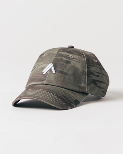Olive Camo Alphalete Adjustable Cap | 13265-BZIX