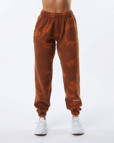 Penny Alphalete Washed 30" Fleece Jogger | 06754-FDZX