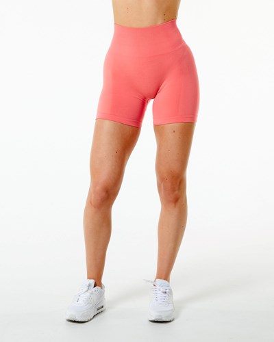 Pixel Pink Alphalete Seamless Scrunch 4.5" Short | 25630-SELN