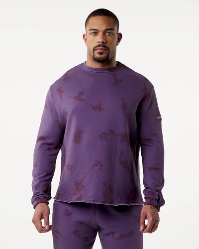 Revolution Alphalete Washed Fleece Sweater | 93627-AXHK