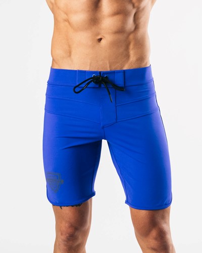 Royalty Blue Alphalete Competition Board Short | 10297-LMNR