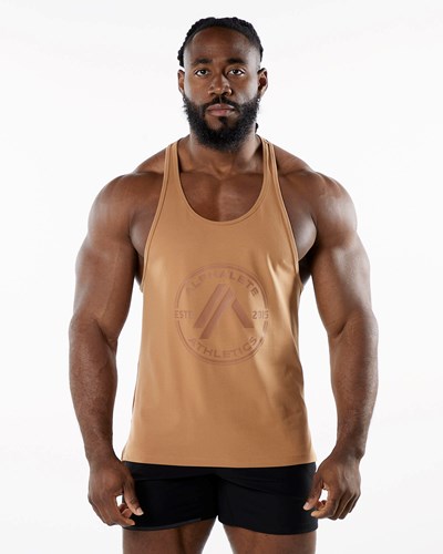 Rust Alphalete Fitted Performance Stringer | 65421-MATJ