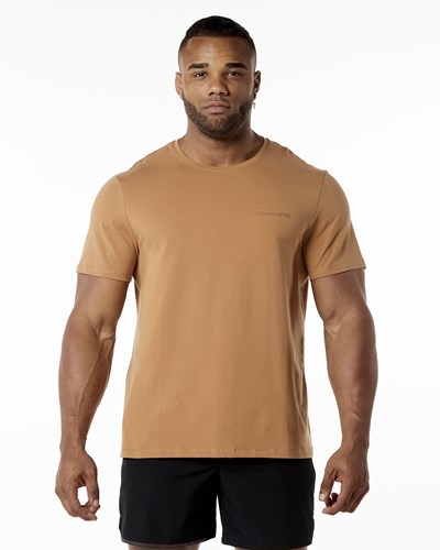 Rust Alphalete Relaxed Fit Tee | 14693-FTYA