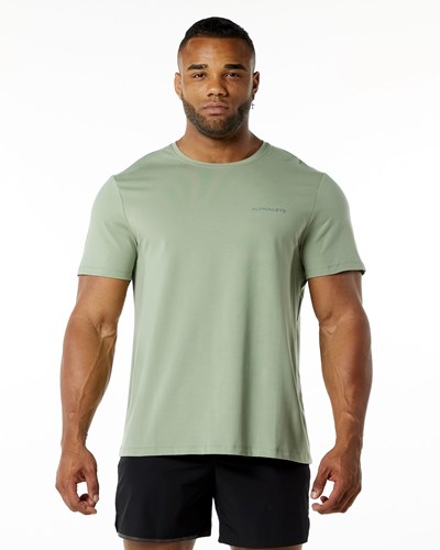 Sage Alphalete Relaxed Fit Tee | 04875-CBES