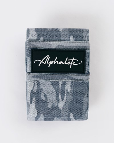 Silver Camo Alphalete Alphalete Glute Band | 13570-UOWY