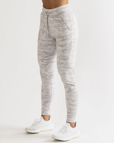 Silver Camo Alphalete Fitted Single-Brushed 29" Jogger | 27569-MABK