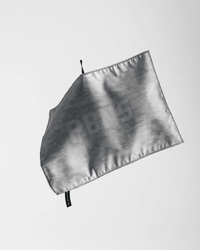 Silver Camo Alphalete Premium PBNS Gym Towel | 38971-VOMI