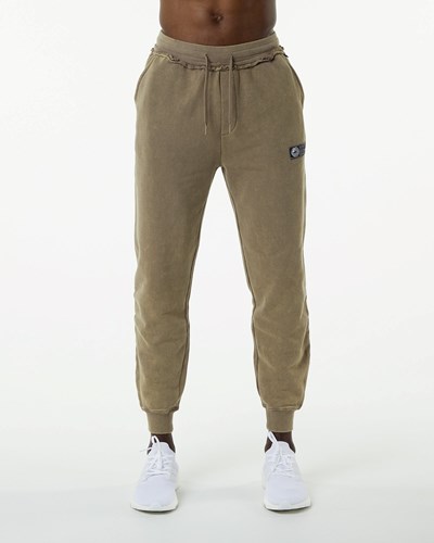 Smokey Quartz Alphalete Heavyweight Washed Terry Jogger | 23917-RFBZ