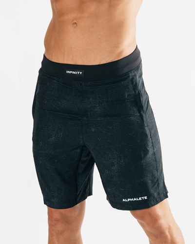 Static Noise Alphalete Woven 4-Way Stretch 9" Short | 57180-ISGT