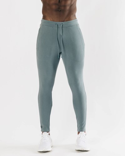 Storm Blue Alphalete Fitted Single-Brushed 30" Jogger | 52384-YSRM