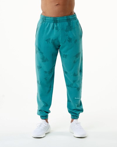 Submarine Alphalete Washed 31" Fleece Jogger | 52640-FUCN