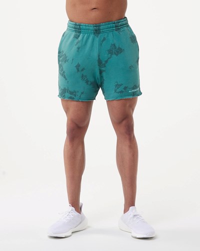 Submarine Alphalete Washed 5" Fleece Short | 82370-FYTB