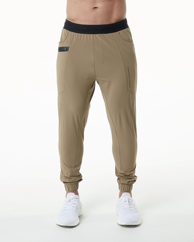 Taupe Alphalete Woven 4-Way Stretch 29" Pant | 65328-POLJ