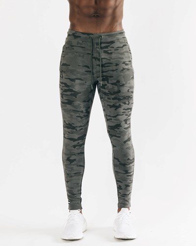 Terrain Camo Alphalete Fitted Single-Brushed 30" Jogger | 89756-XOCY