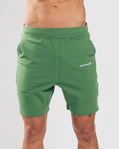 Tropical Green Alphalete 4-Way Stretch 8" Short | 75438-YFLH
